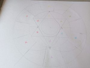 cómo Dibujar rueda de color paso 8