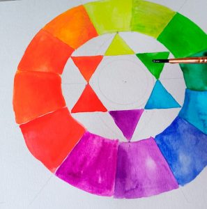 Pintar rueda de color paso 4